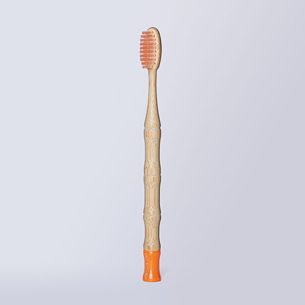 Escova de Dente Bambu Laranja Veitsmile