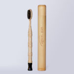 Escova de Dente Biodegradável Veitsmile Tube Preta - Case de Bambu