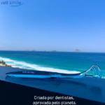 Limpador de Língua Veitsmile Azul